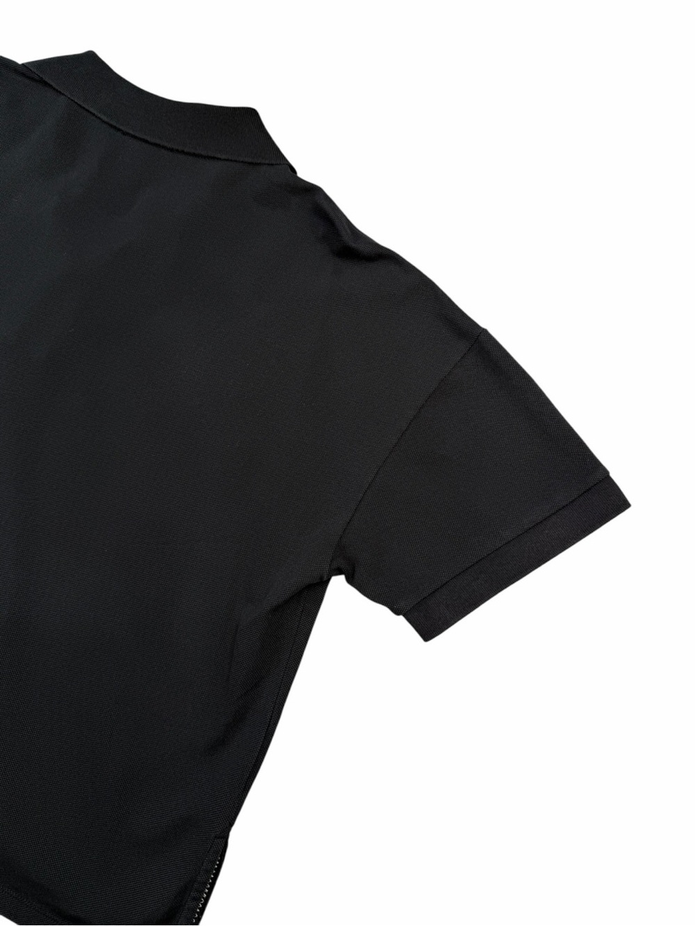 Tuckernuck Women’s Black Pique Holmes Boyfriend Polo In Black Size Large - Picture 8 of 8